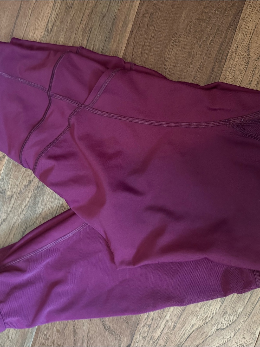 Old Navy Wine-Red High-Rise Active Leggings